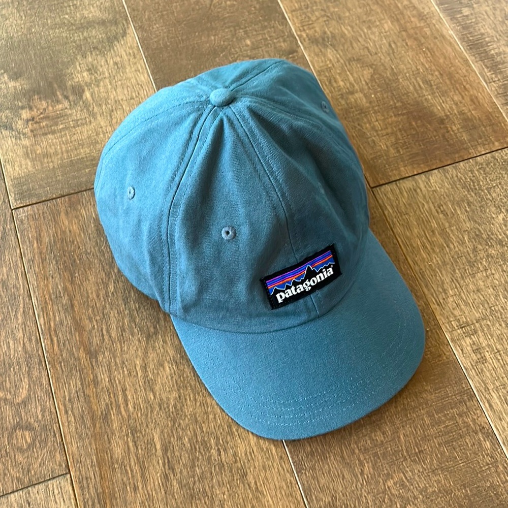 Men’s Patagonia “P-6 Label Trad Cap” in Plume Grey - One Size - Like New!